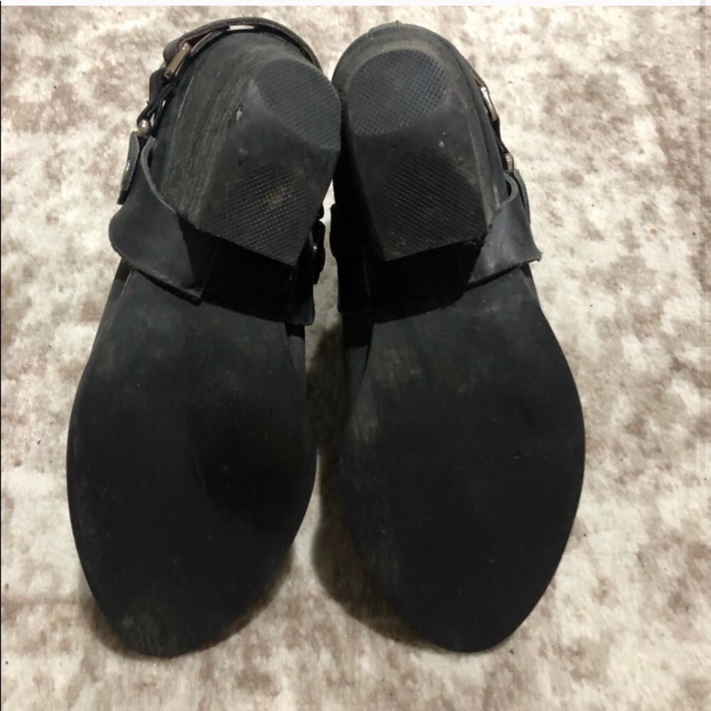 Jeffrey Campbell leather Orwell boots.